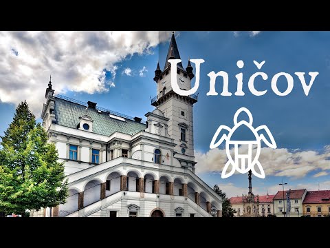Uničov Travel, summer day - 4K