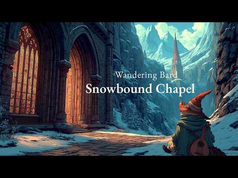 Medieval Music for Focus & Reading | The Wandering Bard’s Snowbound Chapel