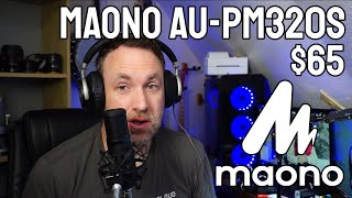 Video thumbnail for MAONO AU-PM320S XLR Condenser Microphone Kit Voice Samples and Review - Great Budget Mic by GoTechGeek