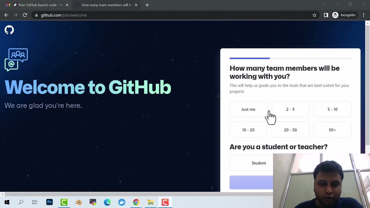 Lec 2 Creating an Account in Github