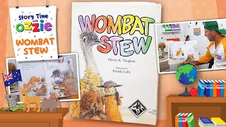 Wombat Stew Read By Ozzie | Australian Kids Picture Book Read Aloud | Bedtime Stories