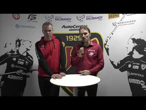 Miesten Salibandyliiga/Suomen Cup: Koovee–SPV, Lehdistötilaisuus