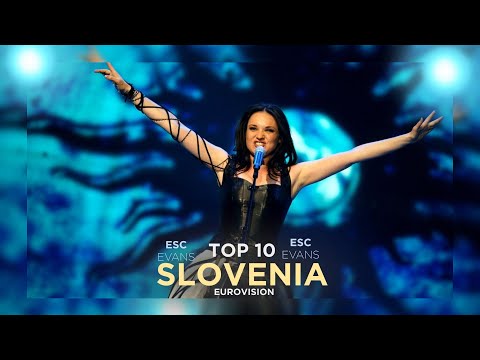 TOP 10: Slovenia in Eurovision