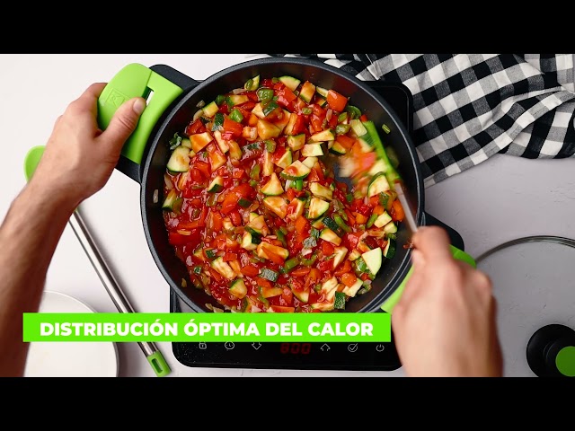 BRA Prior Caçarola Baixa em Alumínio Fundido com Tampa 32cm video