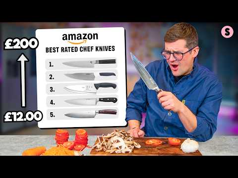 Chef Reviews and Ranks Amazon’s Best Rated Chef Knives