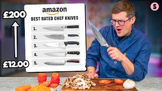 Chef Ranks Amazon’s Top Rated Kitchen Knives