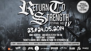Return to Strength Festival 2014 (Official Trailer)
