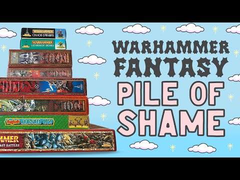 My Warhammer Old World pile of shame | A glimpse of what's to come on the channel in 2024!