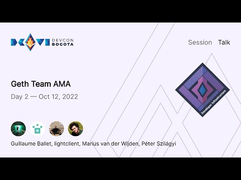 Geth Team AMA preview