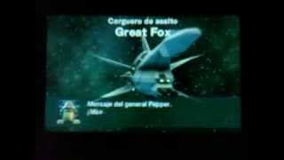 Star fox 64 3D (español mexico)  inicio y modos de juego.