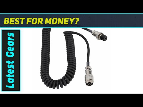 Qiilu 8 Pin Microphone Extension Cable: The Ultimate Tangle-Free Coiled Cord