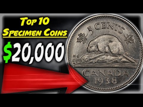 TOP 10 CANADIAN SPECIMEN COINS WORTH BIG MONEY - RARE & VALUABLE CANADIAN COINS!!