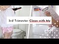 Tuesday 3rd Trimester Clean with Me | 1950s House Cleaning Challenge