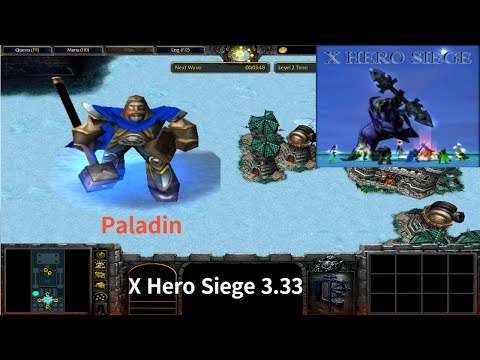 X Hero Siege 3.33, Paladin Extreme, Level 4 Impossible ,8 ways Single Hero