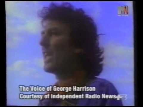 Liam Gallagher criticised by George Harrison (MTV News, 1996)