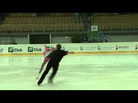 10 O. OLTMANNS / J. SANTILLAN (USA) - ISU JGP Austria 2011 Junior Pairs Short Program