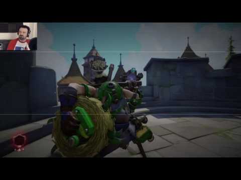 Overwatch Orisa Online MP co-op pt2 - Battle of the Bridge