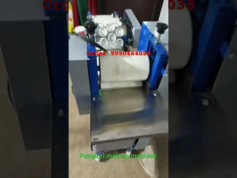 Pani Puri Making Machine