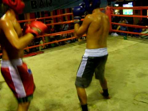 Austrian Thai Boxing  (Round 3)after one bottle of vodka