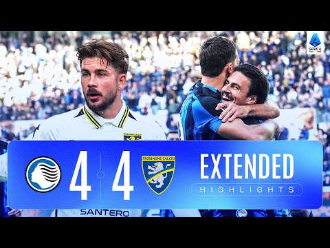 ATALANTA-FROSINONE 4-4 | EXTENDED HIGHLIGHTS | SERIE A 2026/27