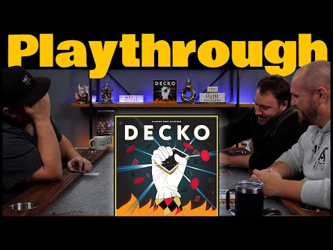 DECKO Play Through | The Game Haus