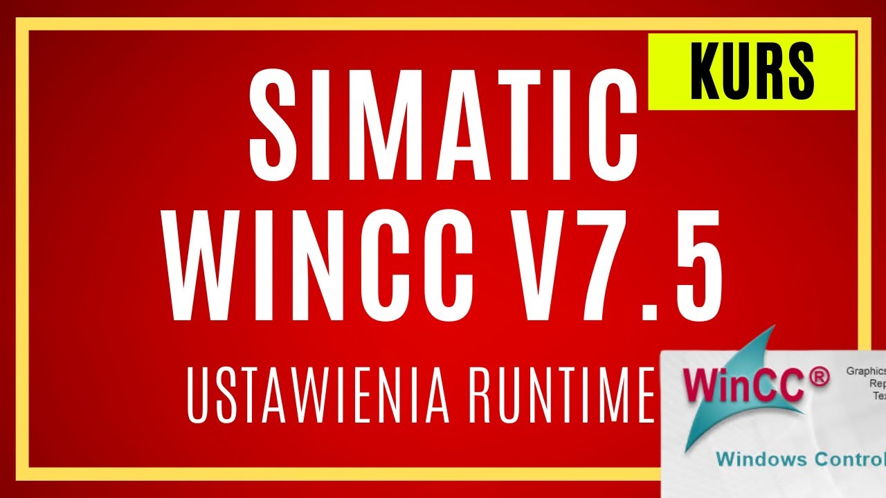 WinCC V7/V8 - ustawienia komputera, runtime i projektu