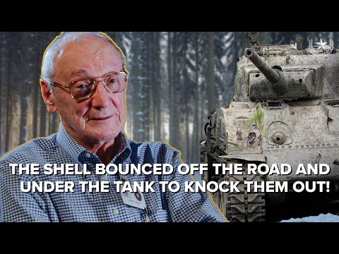 Destroying the Lead SS Panther Tanks at the Battle of the Bulge | Harry Miller