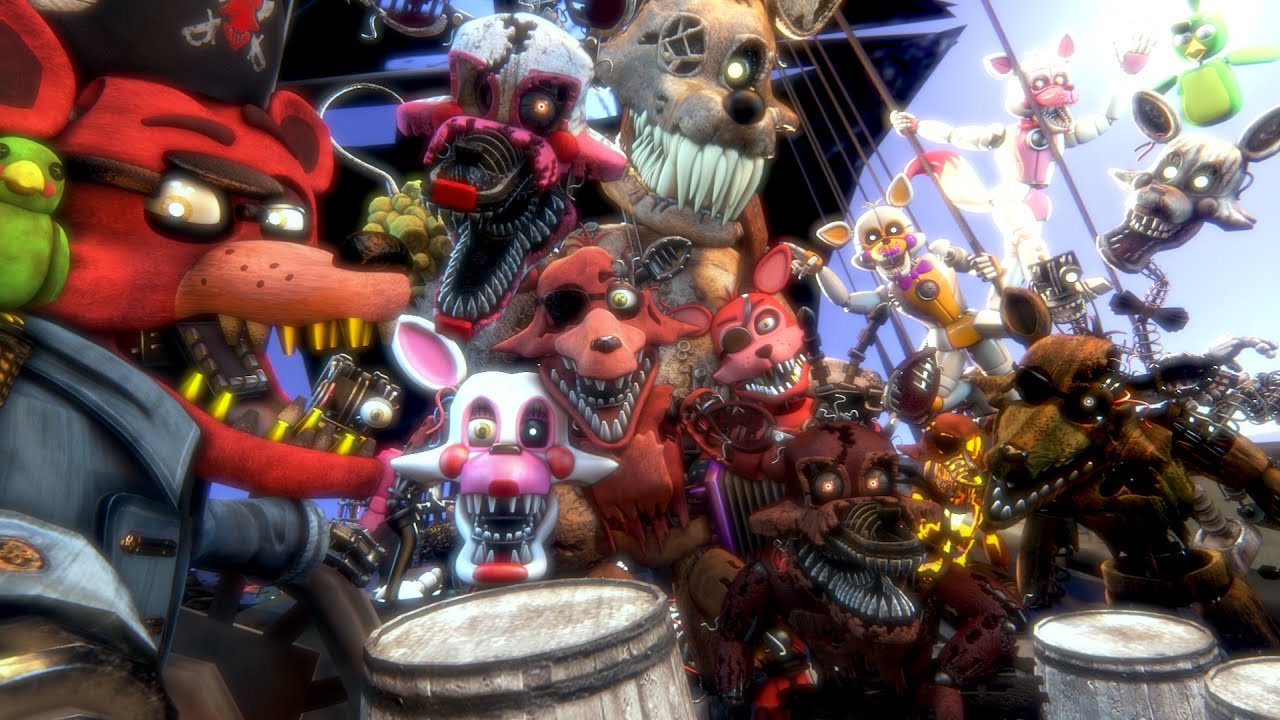 FNAF: Every Foxy in a Nutshell