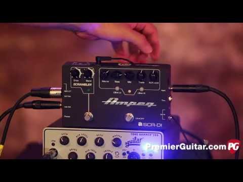 Review Demo - Ampeg SCR‑DI Direct Box with Scrambler Overdrive