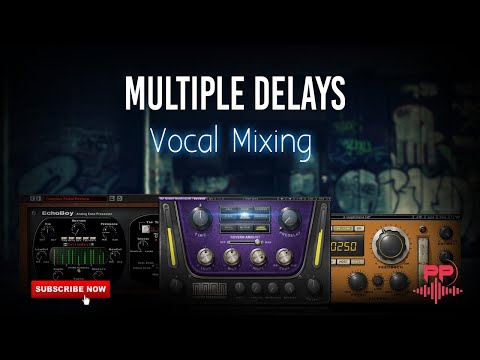 mixing multiple delays on vocals