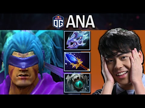 OG.ANA SMURF ANTI-MAGE WITH MOON SHARD-AGHANIMS - DOTA 2 7.31 GAMEPLAY