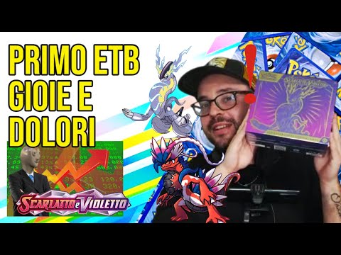 E andiamo con un ETB di MIRAIDON del Set di Carte Pokèmon SCARLATTO E VIOLETTO