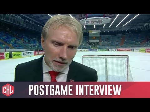 Postgame interviews: Mountfield HK vs. Frölunda Indians