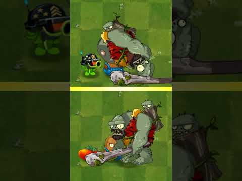 Mega Gatling Peashooter vs Ultomato MAX Levels - Plants vs Zombies 2 - Plant vs Plant Pvz 2 #shorts