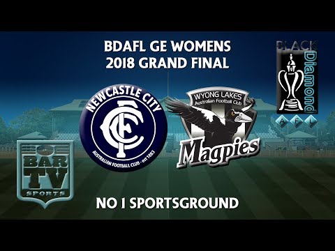 2018 Black Diamond AFL - GE Women's Grand Final - Newcastle City Stars v Wyong Lakes