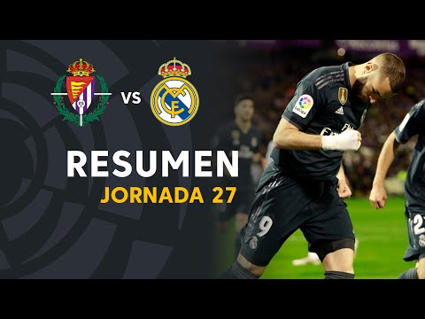 Resumen de Real Valladolid vs Real Madrid (1-4)