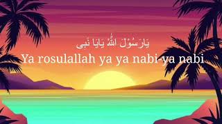Download lagu Lirik Sholawat Isyfa'lana Ya Rosulallah Nurul Musthofa mp3