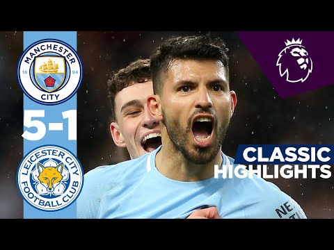 AGUERO SCORES 4! | Sergio demolished Leicester February 10th, 2018! | Classic Extended Highlights