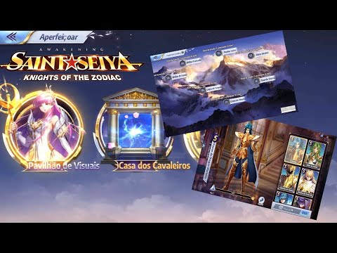 (Dicas)TEMPLO DOS CAVALEIROS E PAVILHÃO DE VISUAIS - SAINT SEIYA AWAKENING