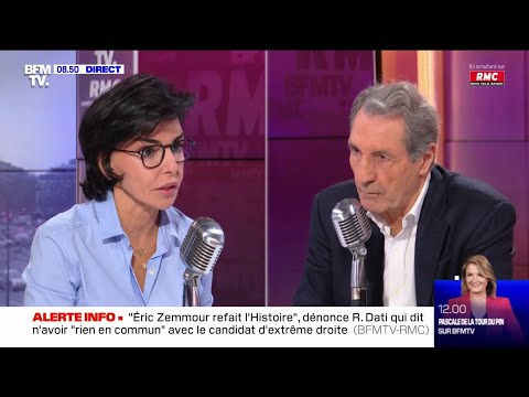 L'intégrale de l'interview de Rachida Dati dans Bourdin Direct