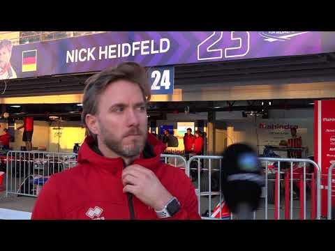 Nick Heidfeld: "Natürlich sind die Erwartungen hoch."