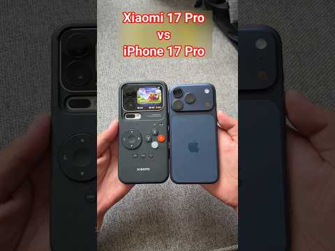 Xiaomi 17 Pro vs iPhone 17 Pro: Are their case sizes the same? #xiaomi17pro #iphone17pro