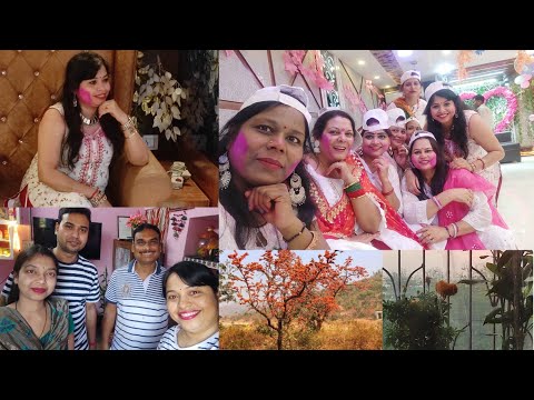 Holi party 2023||my morning routine || Indian youtuber monidipa