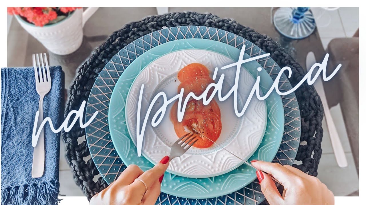 COMO FAZER A TROCA DE TALHERES NA PRÁTICA | POSIÇÃO DOS TALHERES - simples e fácil!