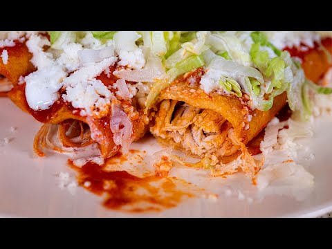 Enchiladas Rojas Mexicanas | Recetas Mexicanas Faciles