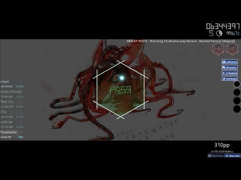 osu! | filsdelama | Renard - Banned Forever [Nogard] +HD,HR 99.58% FC 387pp #1