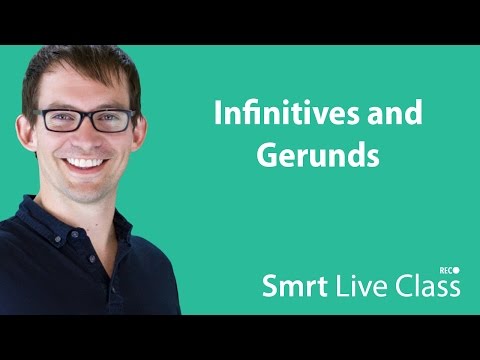 Infinitives and Gerunds Intermediate English with Shaun 47