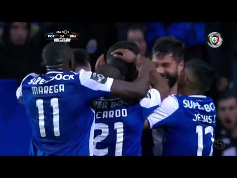 Golo de Diego Reyes: FC Porto (2)-1 Braga (Liga 21ªJ)