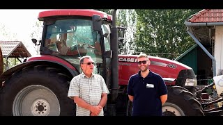 Massey Ferguson 6716 S Dyna VT Exclusive homlokrakodós traktor - Szép állapot +2 keréksúly