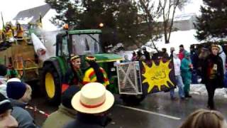 preview picture of video 'Faschingsumzug Zusmarshausen am 22 02 2009, 1'